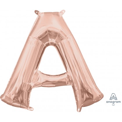 L16 16" (ROSE GOLD) Letter A